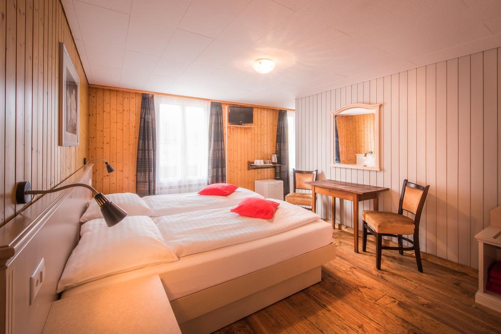 Hotel Tell And Apartments Unterseen Exterior photo